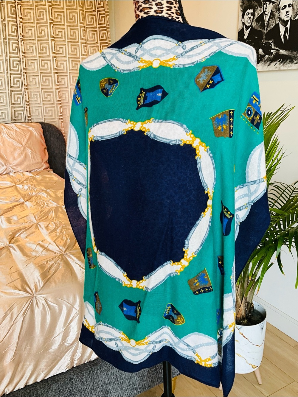 70s Nautical British Scarf - Picture 10 of 10